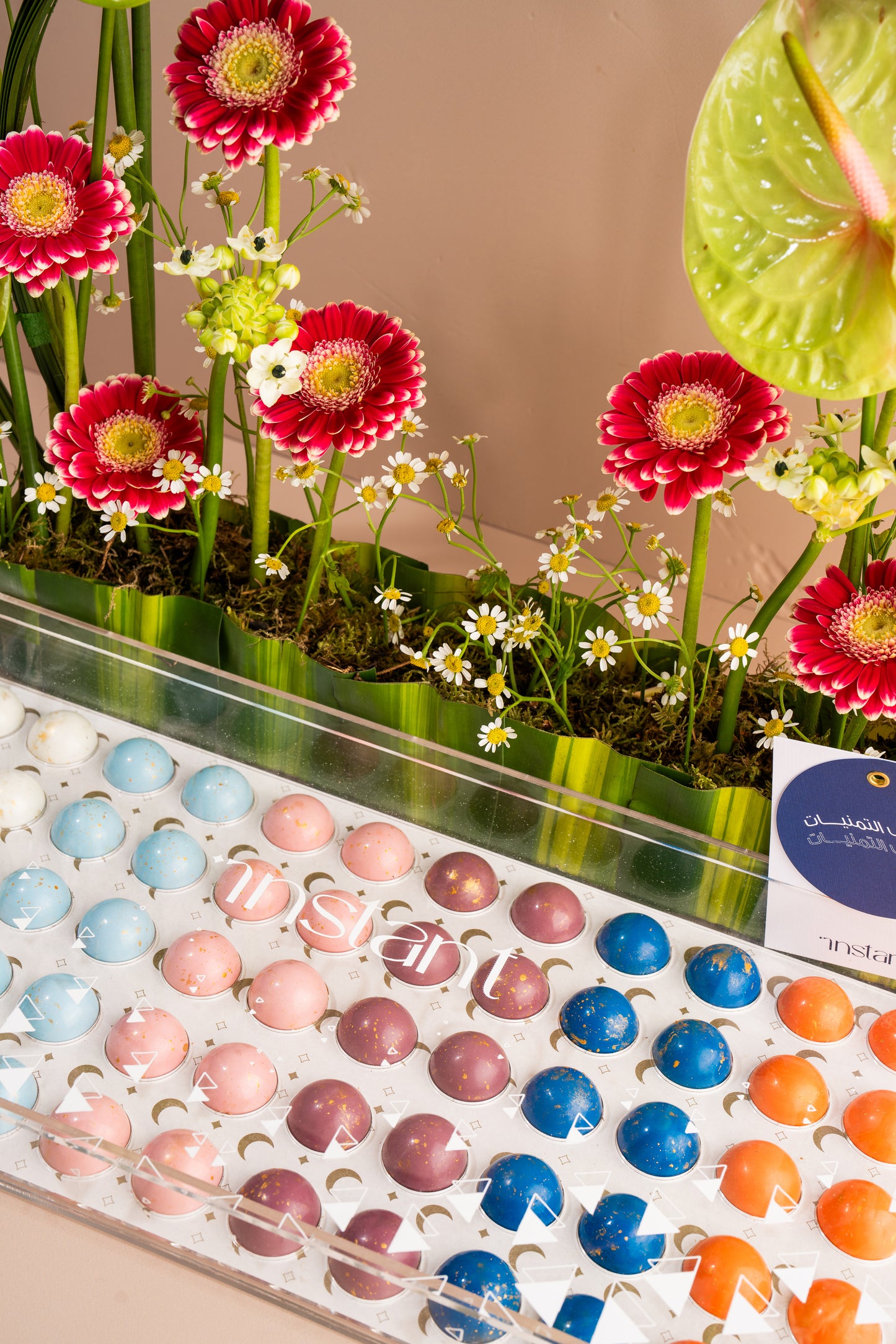 Marvelous Tray with Flowers