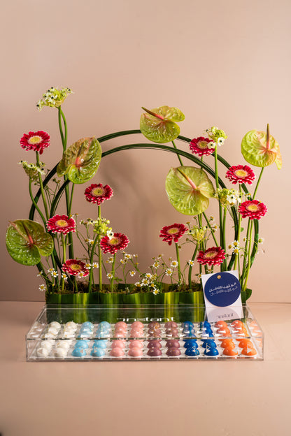 Marvelous Tray with Flowers