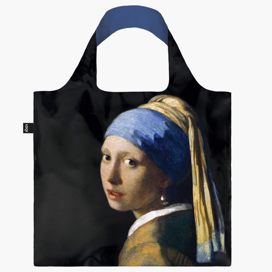 Girl with A Pearl Earrings Tote Bag