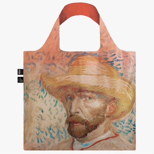 Self Portrait with Straw Hat Tote Bag